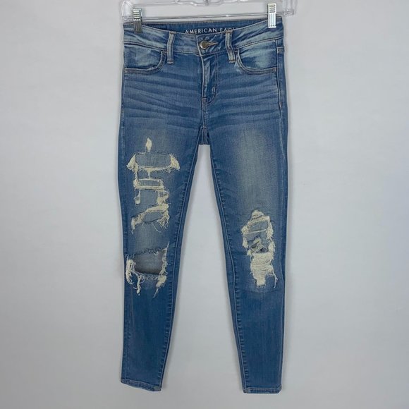 American Eagle Next Level Stretch Jegging Jeans - Picture 1 of 10